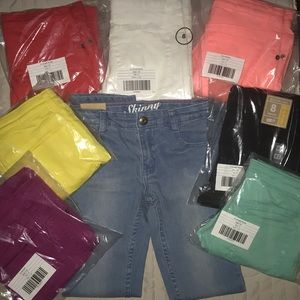 Crazy 8 Girls Sz 8 Skinny Jeans